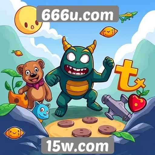 Jogos populares em 666u com variedade de gêneros